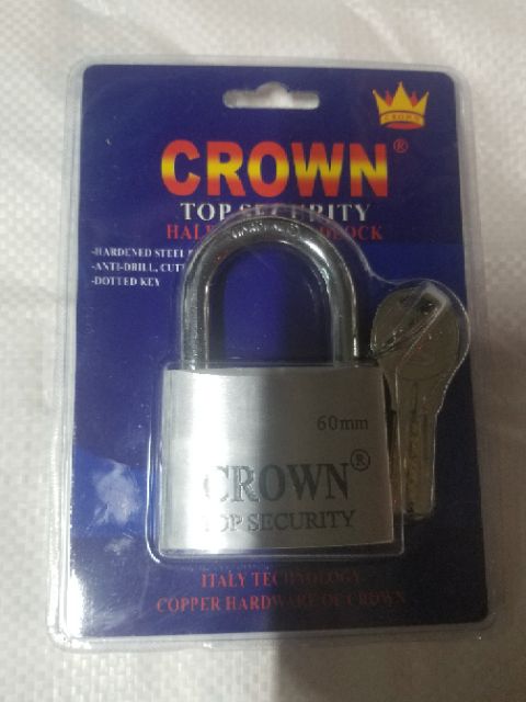 ổ khóa cửa nhà crown xịn nhôm máy bay, chống cắt 60mm