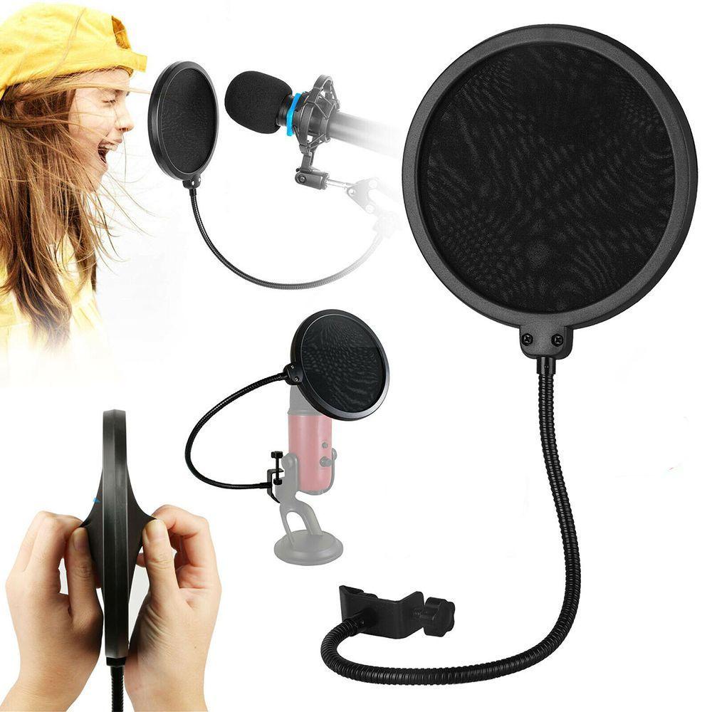 Màn Lọc Âm Thanh Hai Lớp Chuyên Dụng Cho Micro Thu Âm