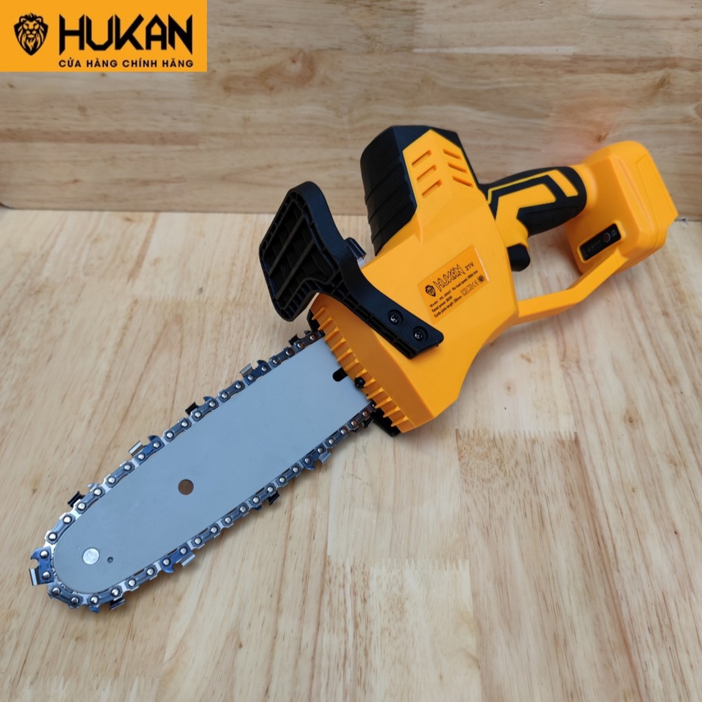 Thân máy cưa xích chạy pin HUKAN HK-3056T động cơ không chổi than công suất 850W