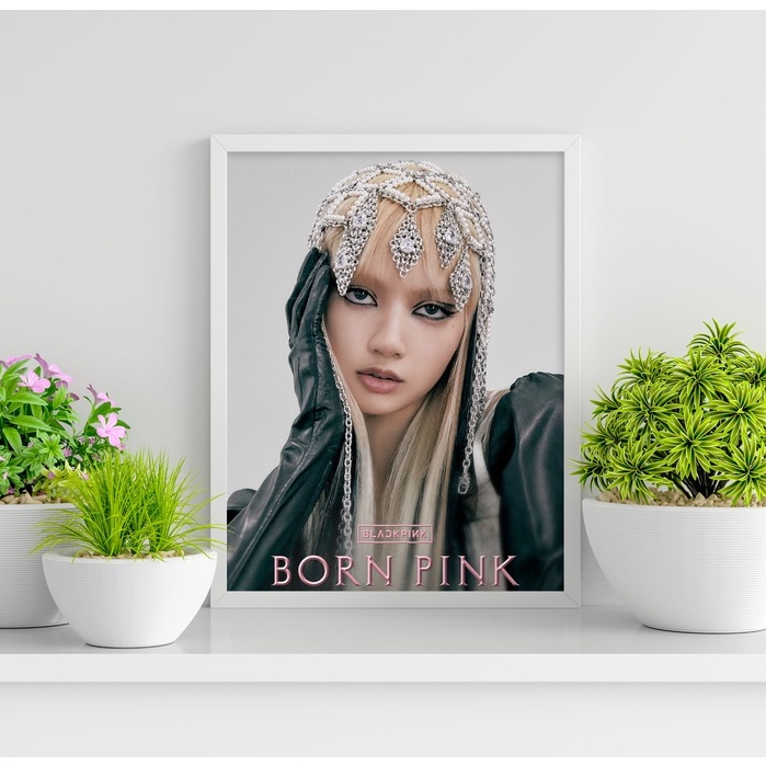 Poster Blackpink Born Pink 4 thành viên