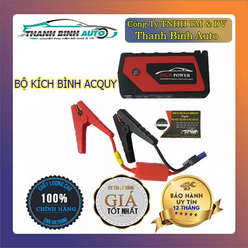 BỘ KÍCH ẮC QUY Ô TÔ - BỘ KÍCH BÌNH XE HƠI CAO CẤP - Phụ Kiện Xe Hơi Giá Tốt