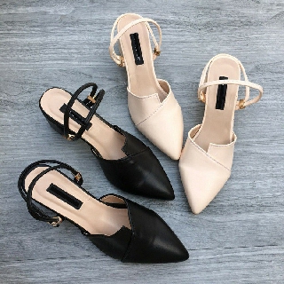 giày công sở bít mũi gót 5cm bigsize nữ size 40 41 42 43