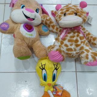Gấu bông hoa sứ