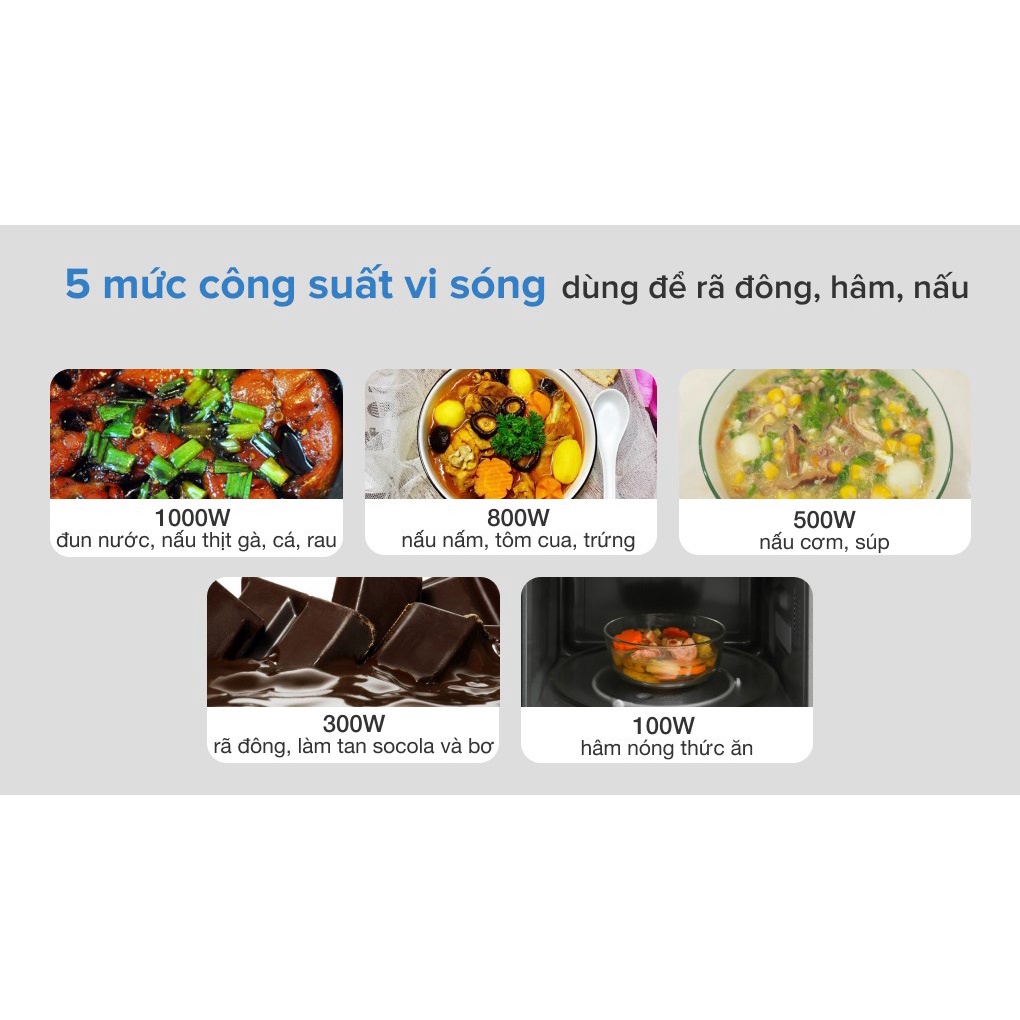 Lò vi sóng kết hợp nướng âm tủ Hafele HM-B38C 538.01.111