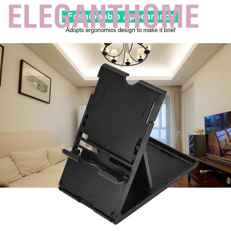 Eleganthome Adjustable Folding Bracket Stand Holder Mount Dock For Nintendo Switch Console