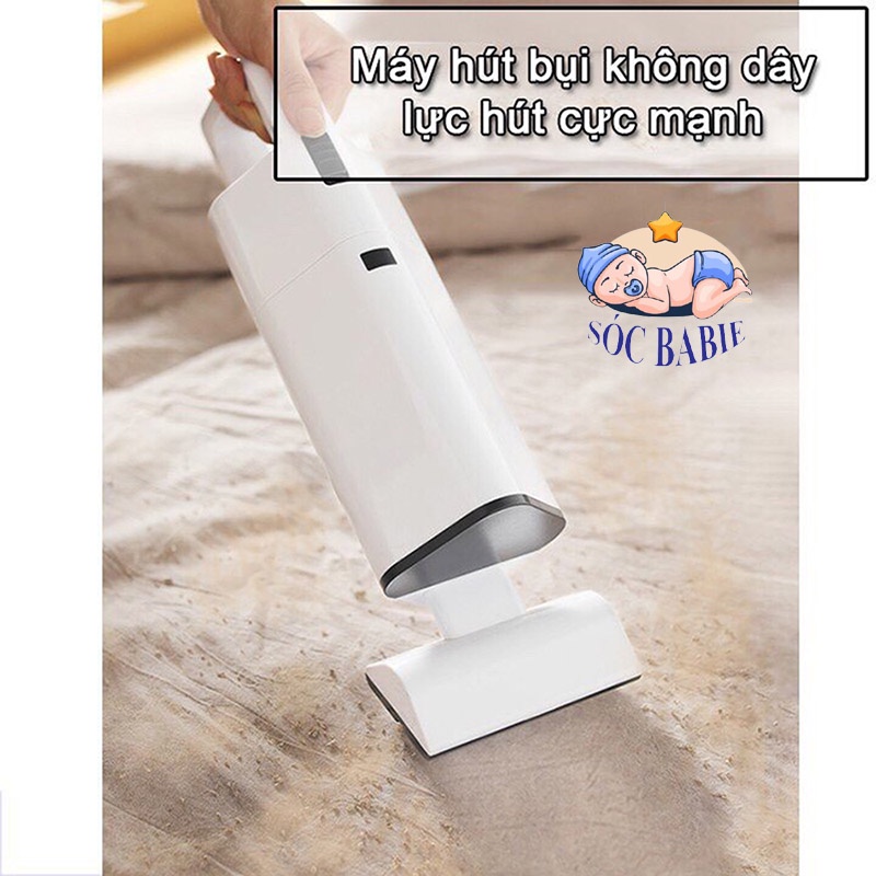 Máy Hút Bụi Cầm Tay Mini Không Dây Aikesi- Máy Hút Bụi Gia Đình- Máy Hút Bui Oto