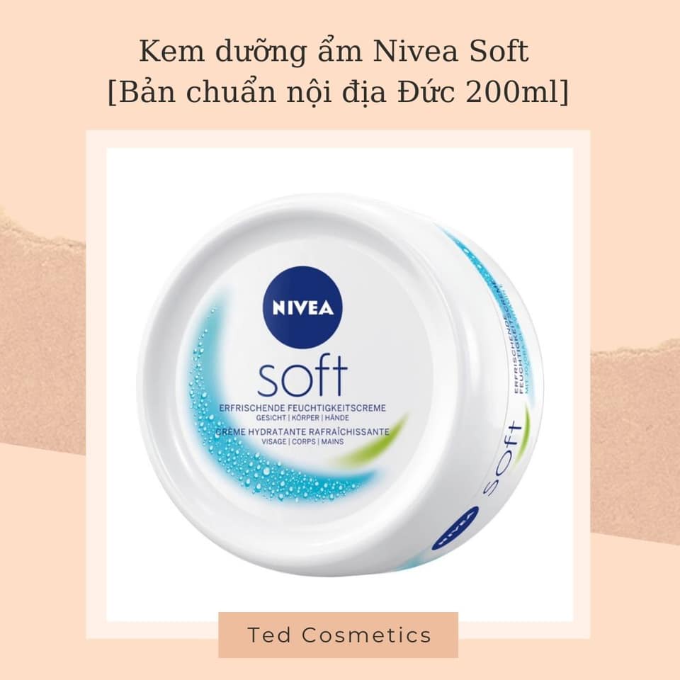 kem ne nivea soft đức
