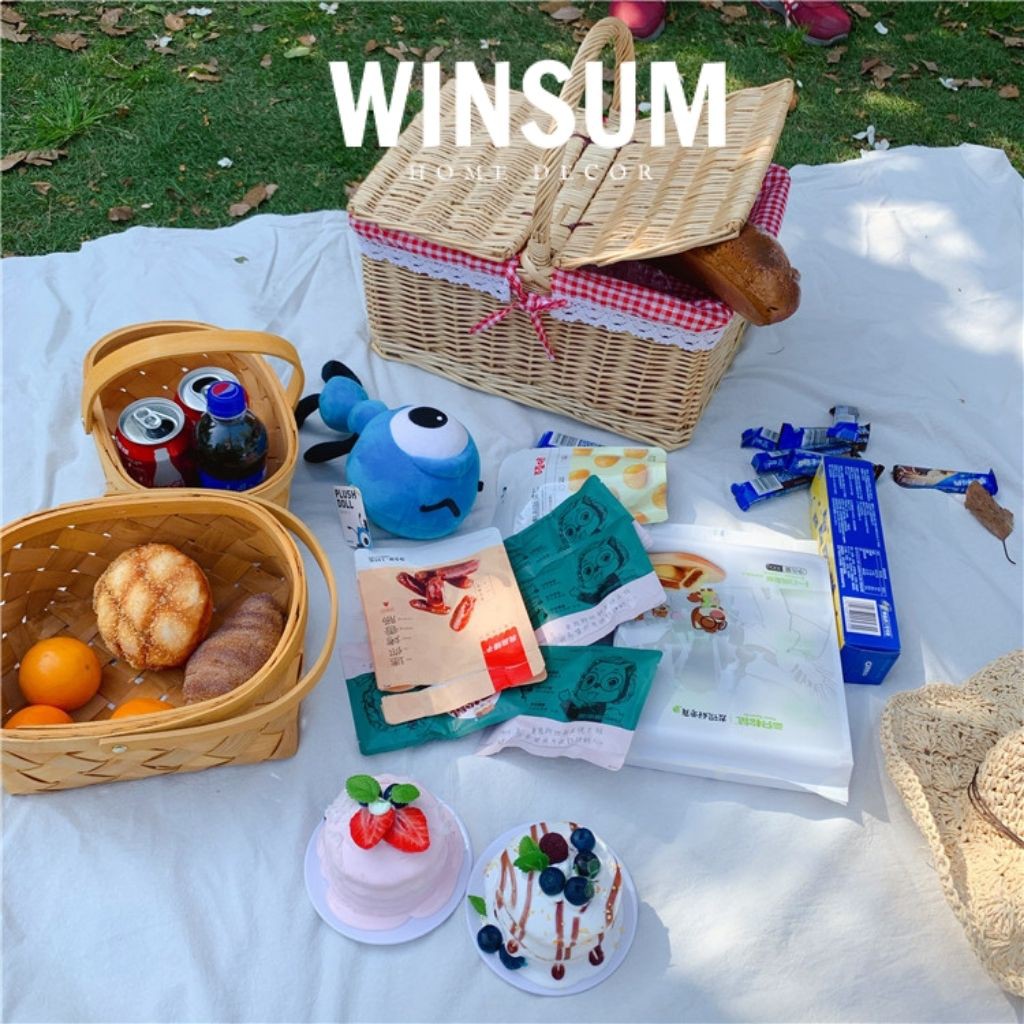 Thảm Picnic Dã Ngoại Caro Đa Màu Sắc Chất Vải Canvas Dày Dặn - Winsum.decor | BigBuy360 - bigbuy360.vn