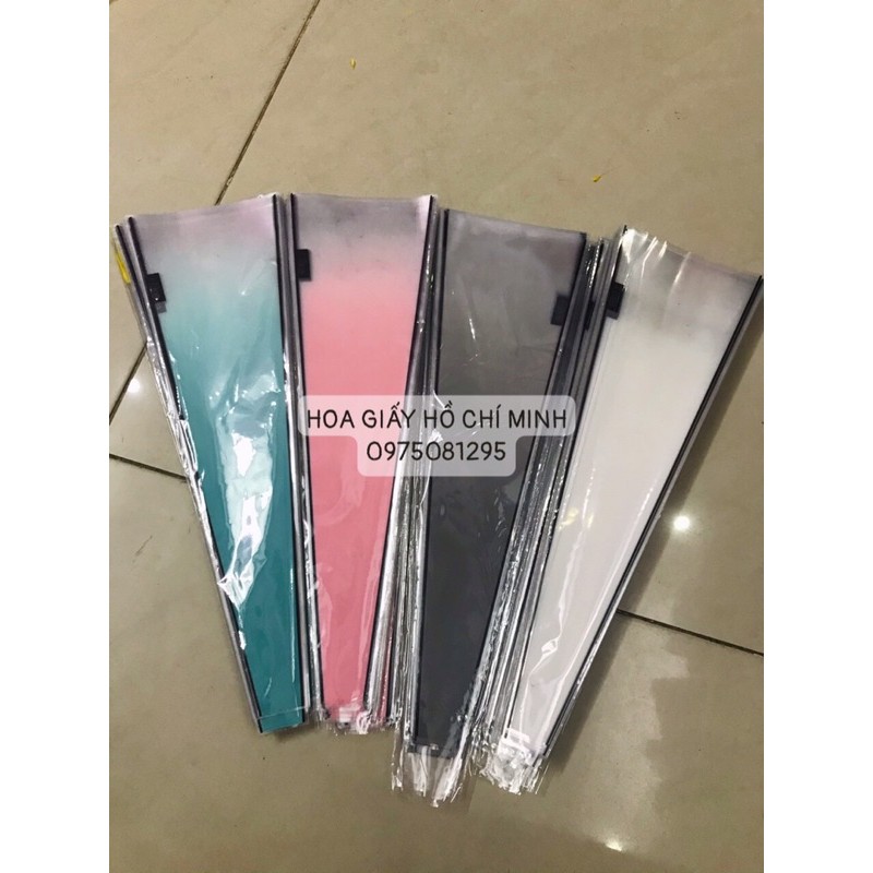 Túi 1 hoa hồng tươi, túi đựng 1 hoa hồng sáp ( kèm ảnh thật và clip thật )