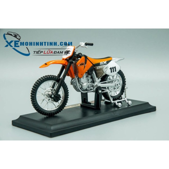 Xe Mô Hình Ktm 520Sx 1:18 Maisto (Cam)