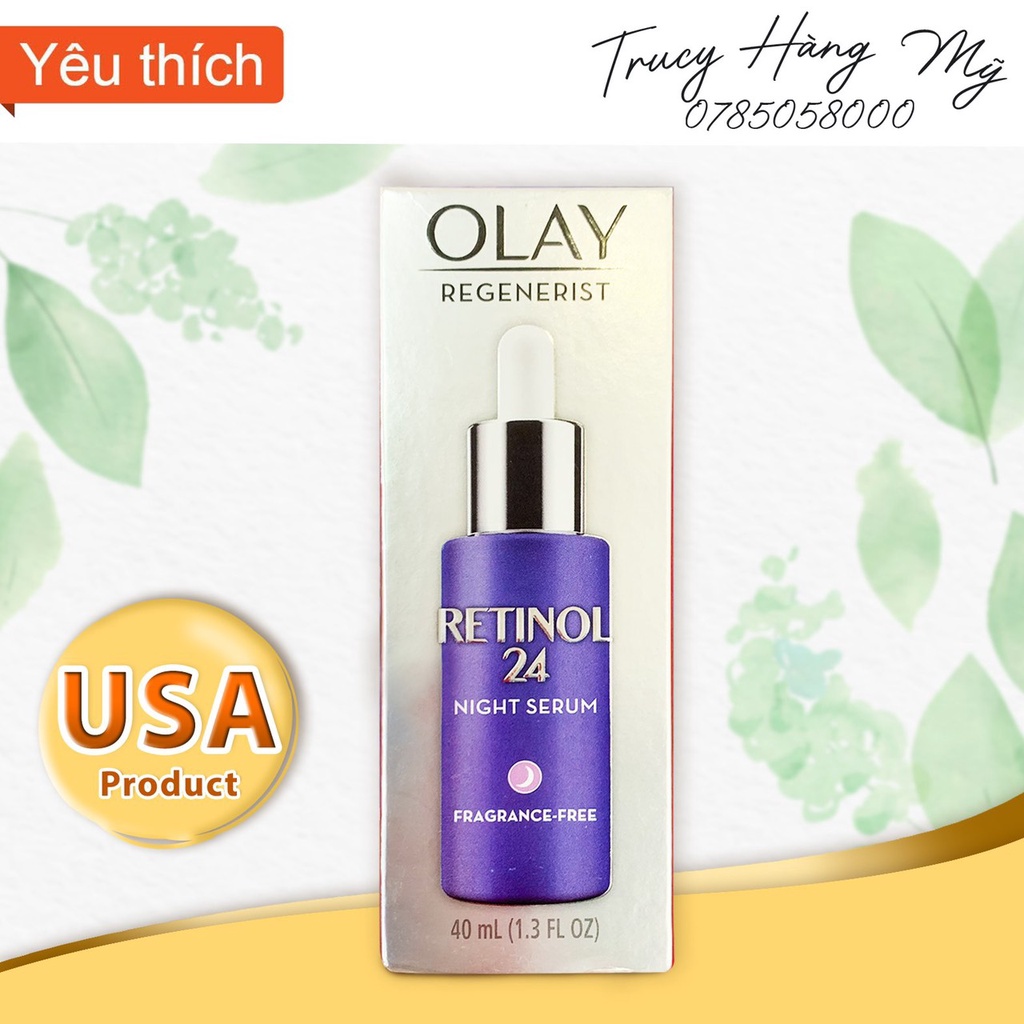 Serum Dưỡng Da Ban Đêm Olay Retinol [ Hàng USA ]