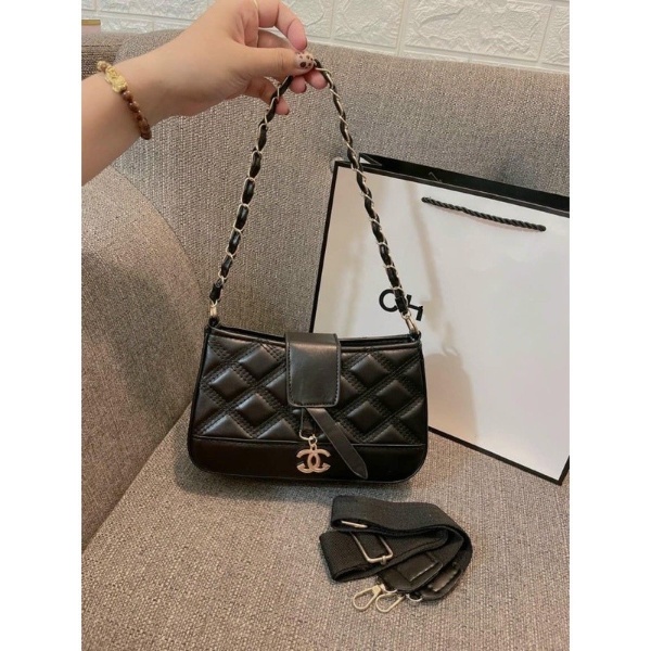 Túi Xách Nữ Xinh X, Kẹp Nách, Đeo Chéo💖FREESHIP💖 hai dây bản to tháo rời 💖 đơn giản,sang trọng