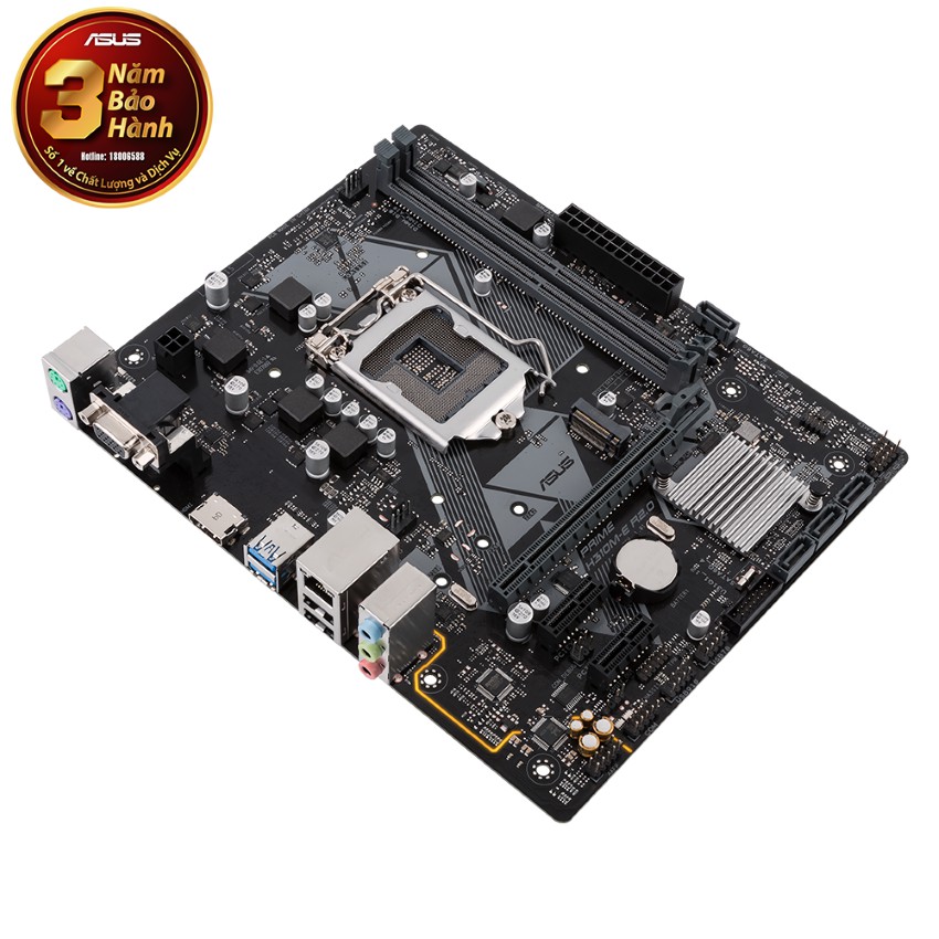 Mainboard ASUS PRIME H310M-E R1.02 LIKE NEW (Intel H310, Socket 1151, m-ATX, 2 khe RAM DDR4)