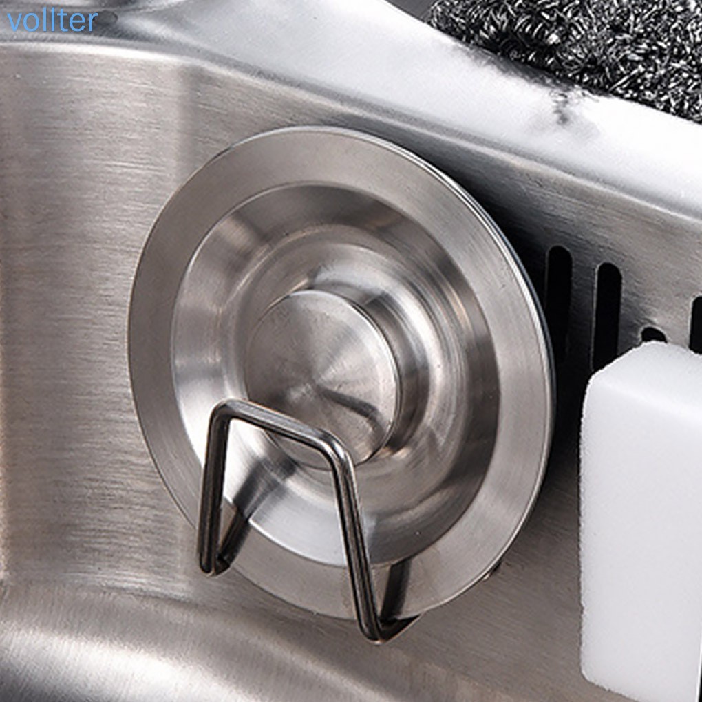 Giá Đỡ Miếng Rửa Chén Bằng Thép Không Gỉ Tiện Dụng Cho Nhà Bếp