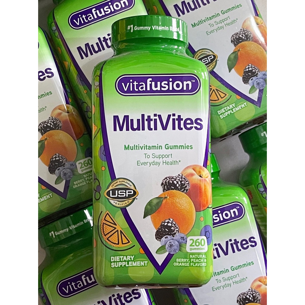 VIÊN MULTIVITES VITAFUSION MỸ 260 VIÊN