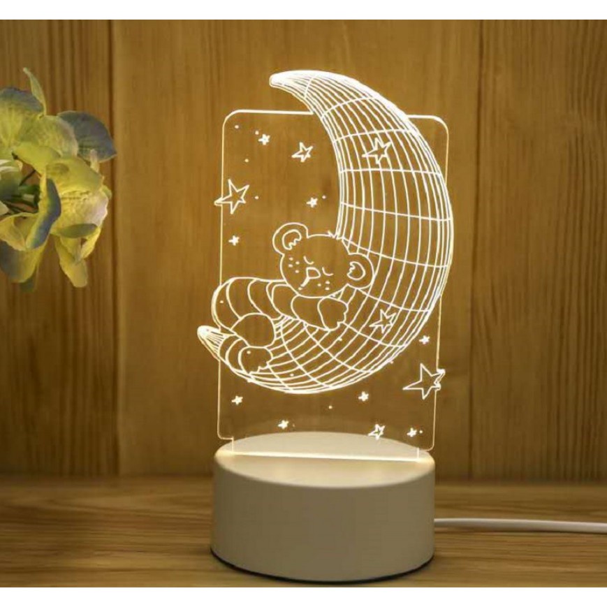 Đèn Led MICA Trang Trí Đổi Màu ( Ngẫu Nhiên )