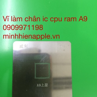 Vỉ làm chân IC Ram iphone A5 6 7 8 9