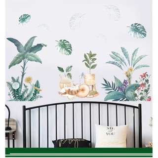 Decal giấy dán tường [MẪU MỚI] Decan Mèo Cưng