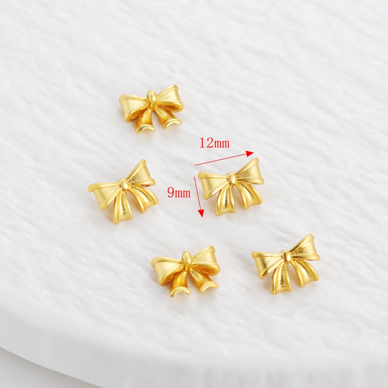 Mặt Dây Chuyền Bằng Đồng Mạ Vàng 18k 9 * 12mm Tự Làm Trang Sức Tiện Dụng