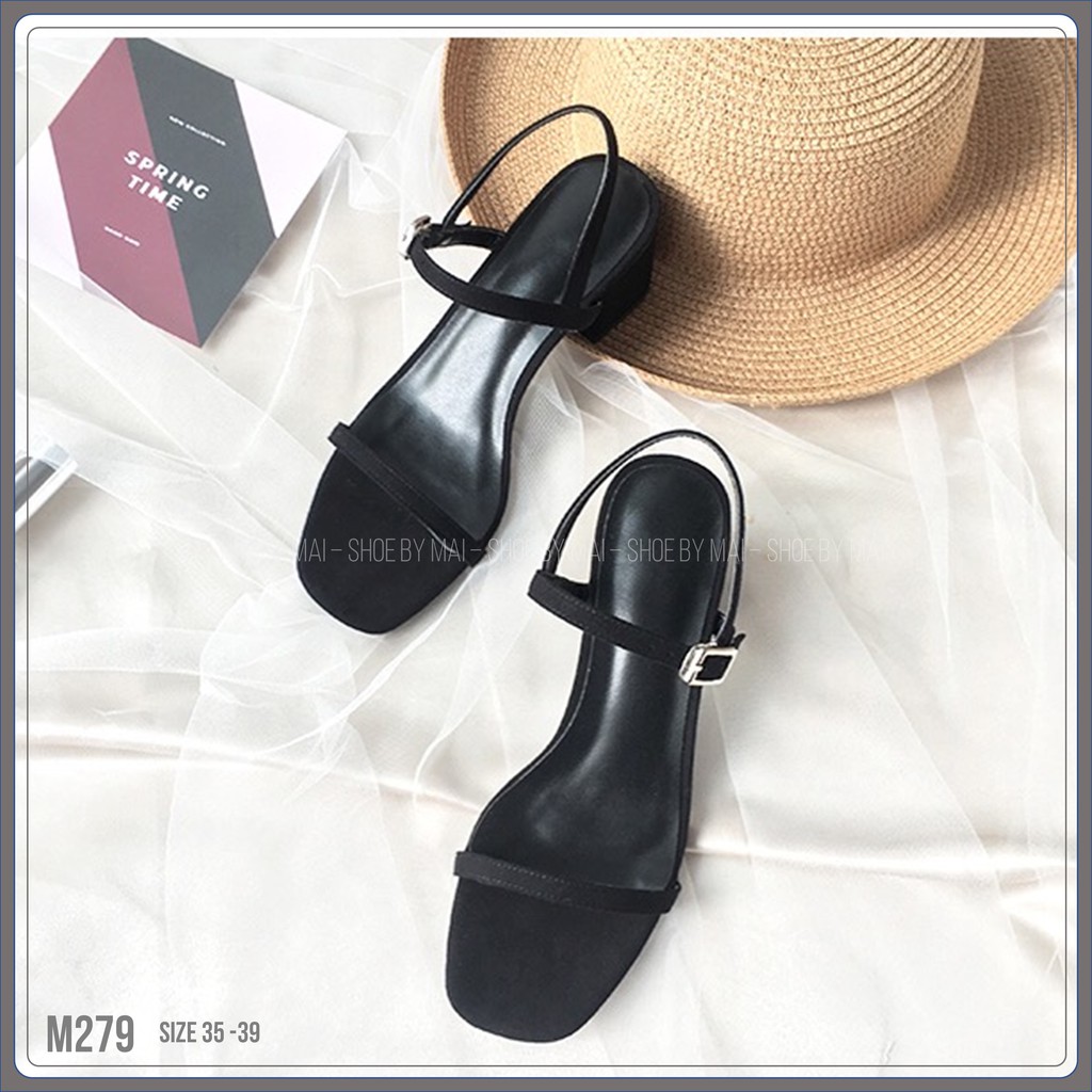 Giày sandal nữ M279 SHOEBYMAI, giày cao gót nữ