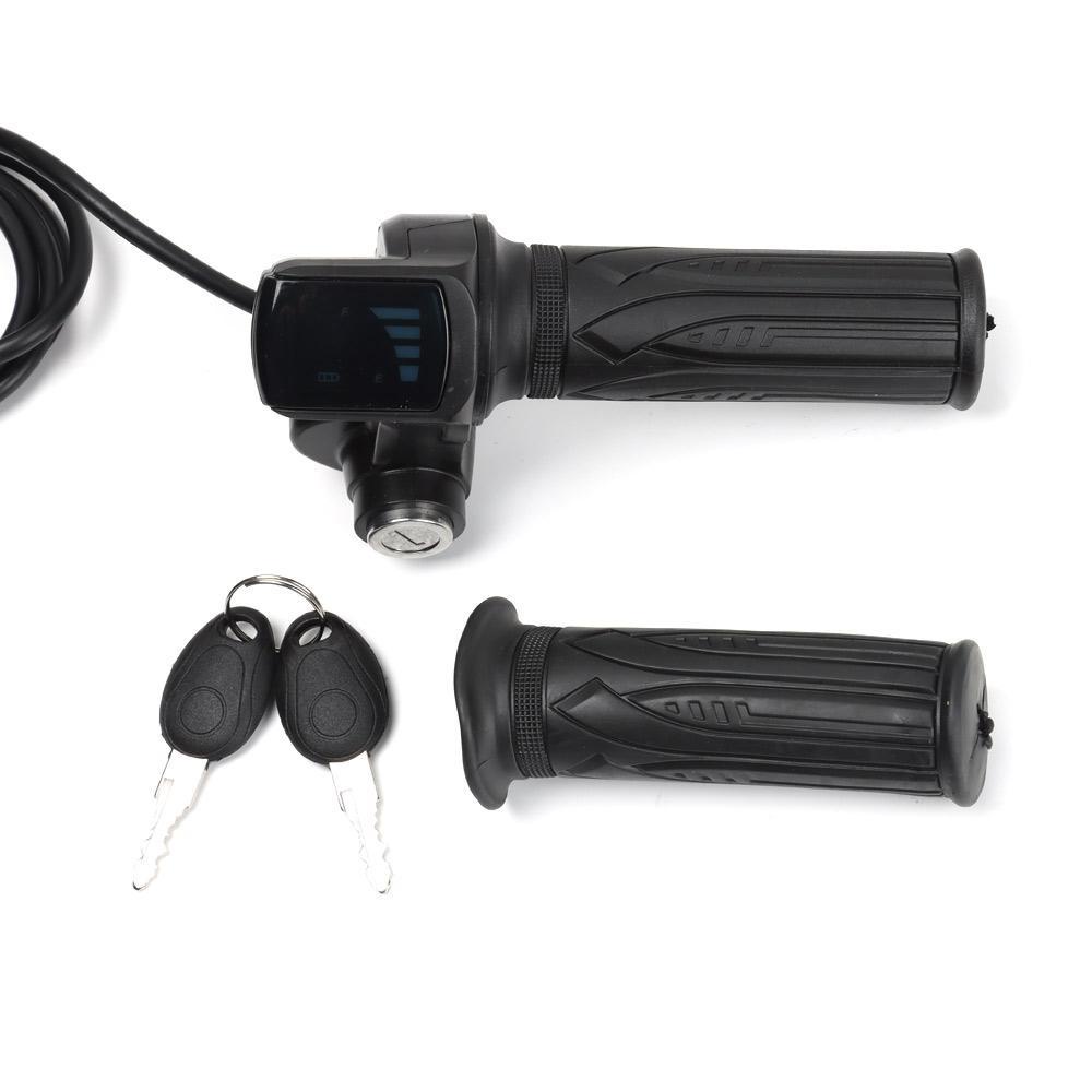 MUVAKO Tay Ga Xoắn Màn Hình LCD Mavako E-Bike