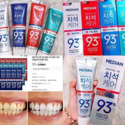 Kem đánh răng Median 93% Toothpaste Hàn Quốc