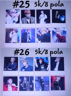 (Có sẵn) Sale set polaroid J-Hope BTS 2