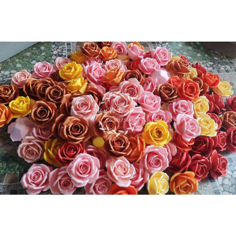 200Hoa giấy mỹ thuật