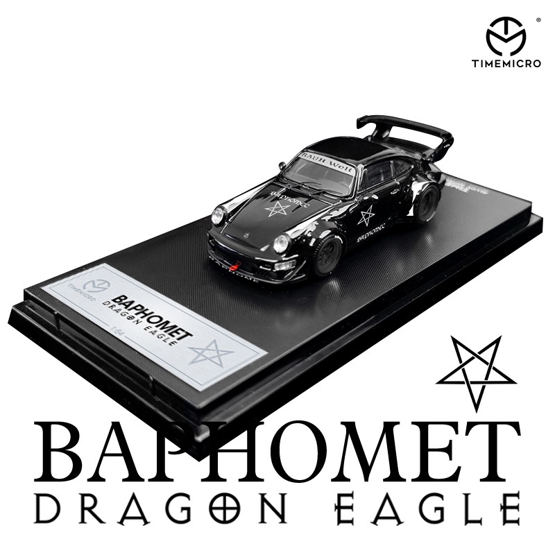 Mô Hình Xe Hơi Porsche RWB964 Demon Baphomet Tỉ Lệ 1: 64