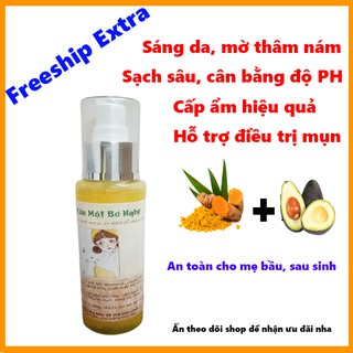 SỮA RỬA MẶT ORGANIC BƠ NGHỆ - MỘC NHAN
