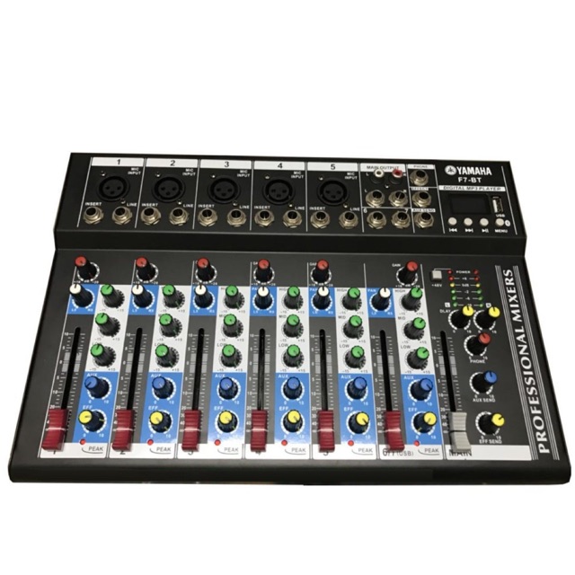 BÀN MIXER YAMAHA F7 USB BLUETOOTH