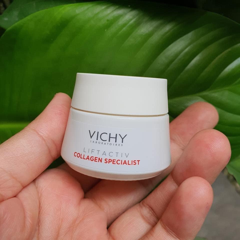 Kem Dưỡng Sáng Da, Mờ Thâm Nám  Vichy Liftactiv Collagen Specialist - Hủ 15ml