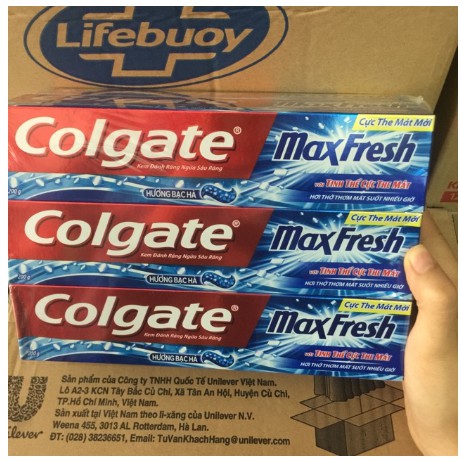 Vỉ 6 Hộp Colgate Maxfesh