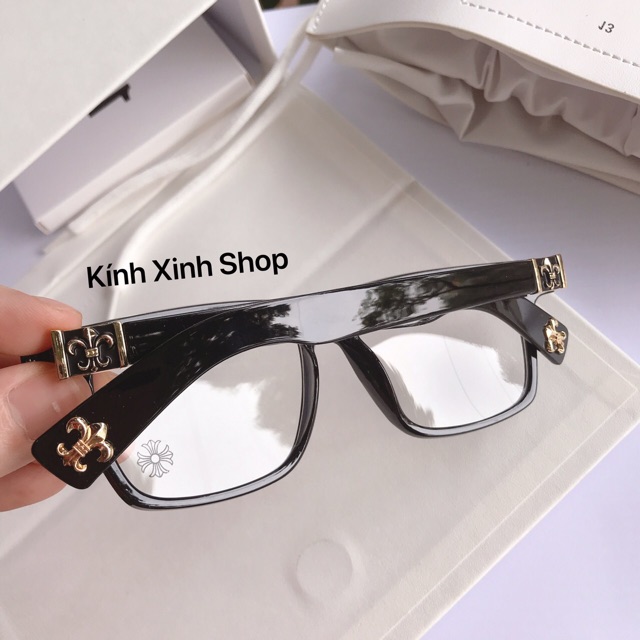 Kính gọng CHROME HEART mắt vuông thời trang | BigBuy360 - bigbuy360.vn