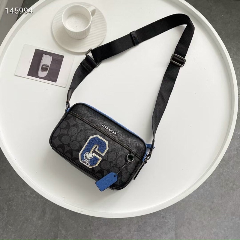 TÚI ĐEO CHÉO COACH X PEANUTS C4027