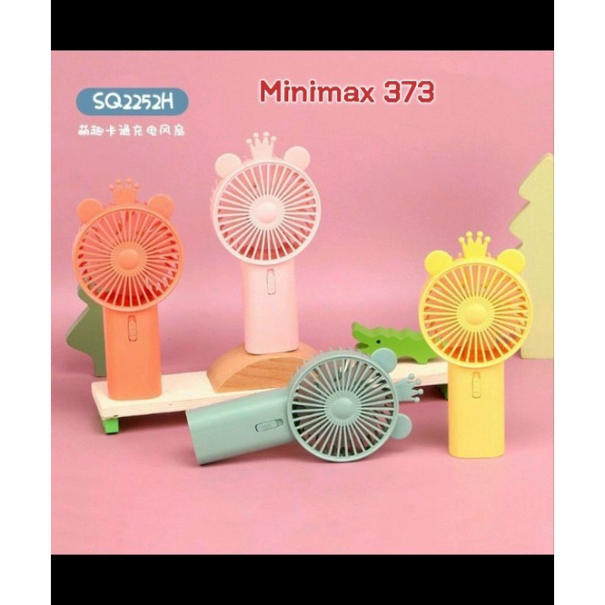 [Minimax373] Quạt cầm tay mini 3 tốc độ, siêu dễ thương, nhỏ gọn