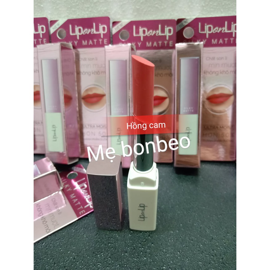 Son lì Lip On Lip Silky Matte 2,2g