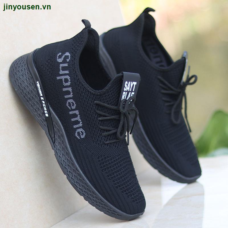 Giày lười thể thao đế mềm thoáng khí thời trang mùa thu dành cho nam