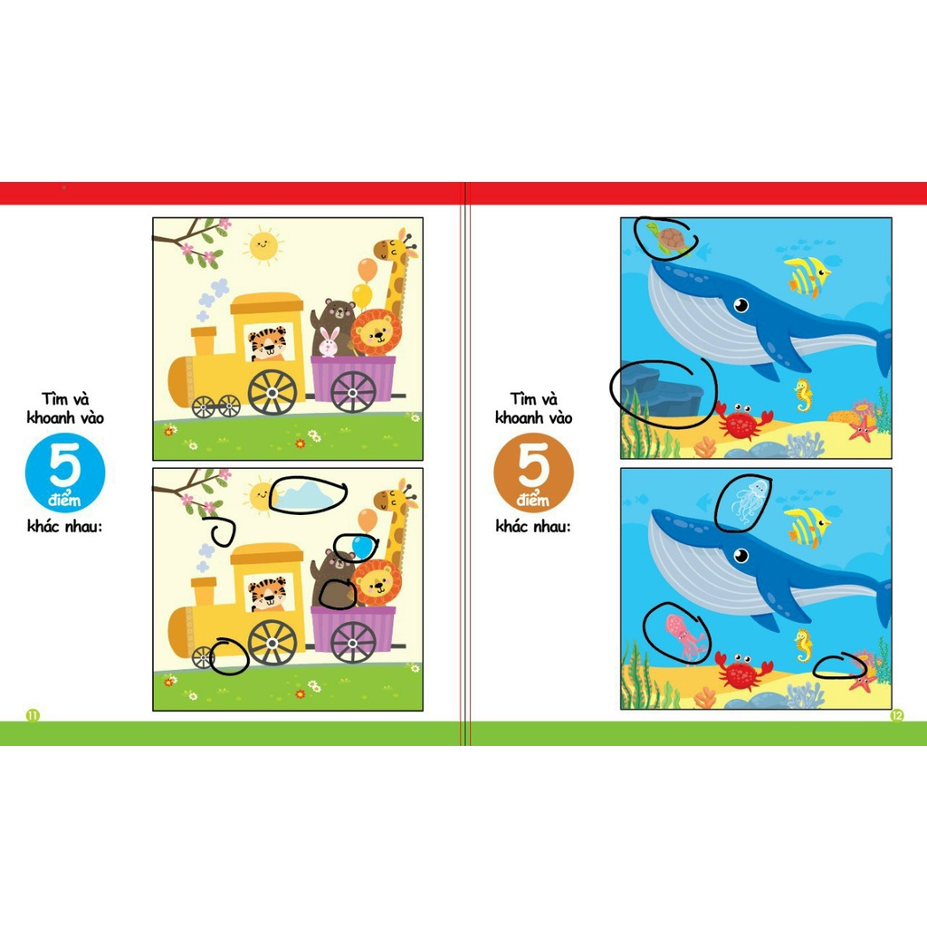 Sách - Bộ Vở Viết Xóa Được - Wipe Clean: Trò chơi phát triển trí tuệ - Tìm kiếm thông minh,Trò chơi nối số (bộ 04 cuốn)