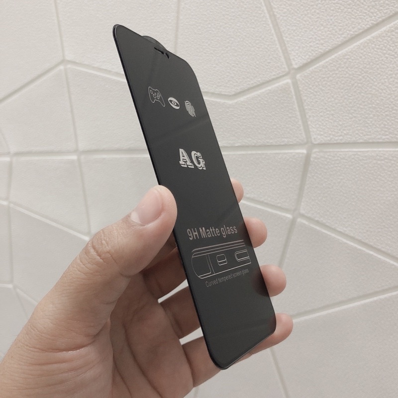 Kính cường lực iphone chống vân tay AG full màn hình 6/6s/6plus/7/8/7plus/8plus/x/xr/xs/xs max/11/11promax