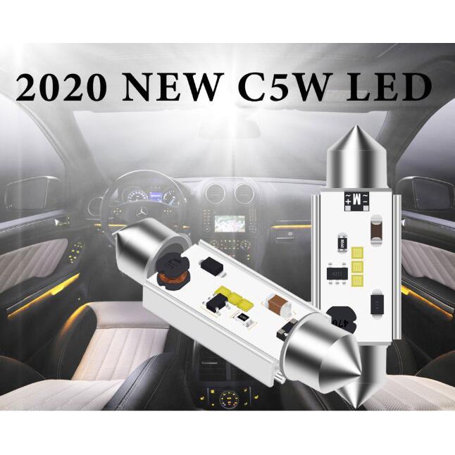 Đèn Led Kevanly C5W Festoon 12V-24V 31mm 36mm 39mm 41mm Cho Xe Hơi