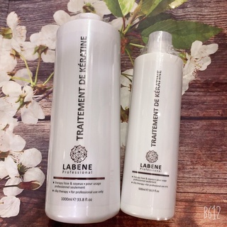 Phục hồi tóc thẳng mượt labene traitement de keratin 500ml / 1000ml