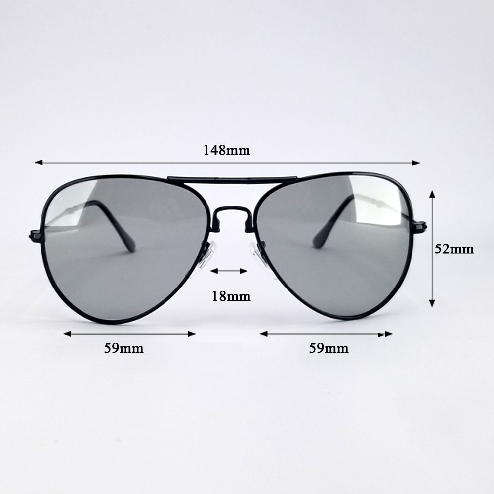 Kính mát nam gấp đổi màu nam dùng cả ngày và đêm, tròng trong suốt - Bảo hành 12 tháng - Đạt chuẩn UV400 - Giá sỉ | BigBuy360 - bigbuy360.vn