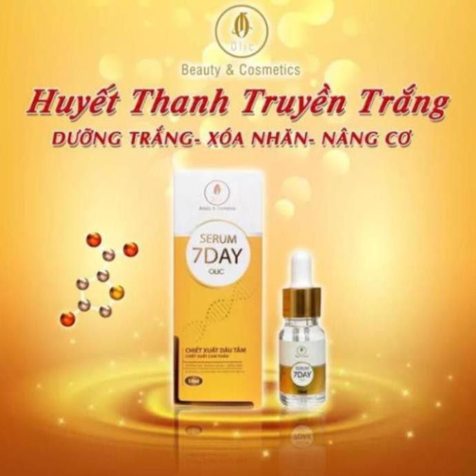 [CHÍNH HÃNG]  SERUM huyết thanh truyền trắng 7 day Olic