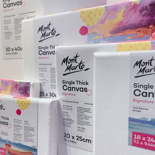 Khung Toan Vẽ Canvas Mont Marte [Cỡ Nhỏ-Vừa] - Studio Canvas Pine Frame S.T
