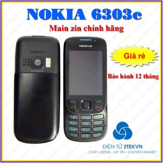 Điện thoại Nokia giá rẻ 6303 chính hãng - Bảo hành 12 tháng