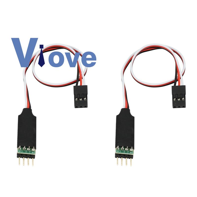 Set 2 Bảng Công Tắc Điều Khiển Đèn LED 3 Kênh Cho Xe Hơi Điều Khiển Từ Xa HSP TAMIYA Axial SCX10 Traxxas Trx4 1 / 8