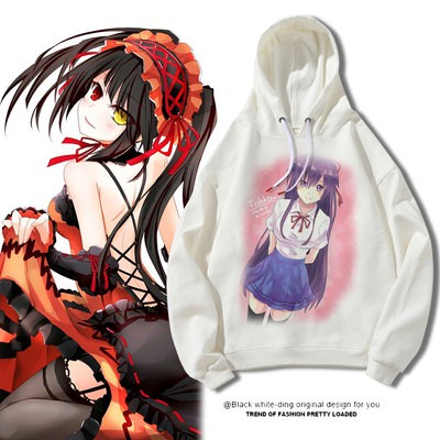 Áo Hoodie Nỉ Ấm Nam Nữ Anime Date A Live