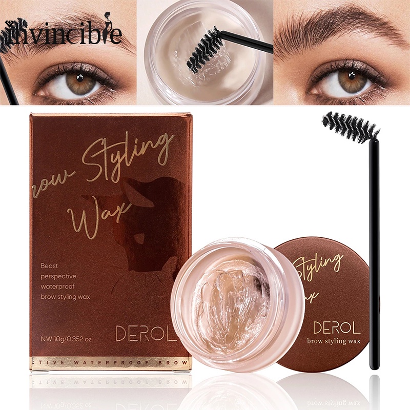 Kem Định Hình Lông Mày 3D Trong Suốt Chống Nước Chống Mồ Hôi Lâu Trôi Tự Nhiên