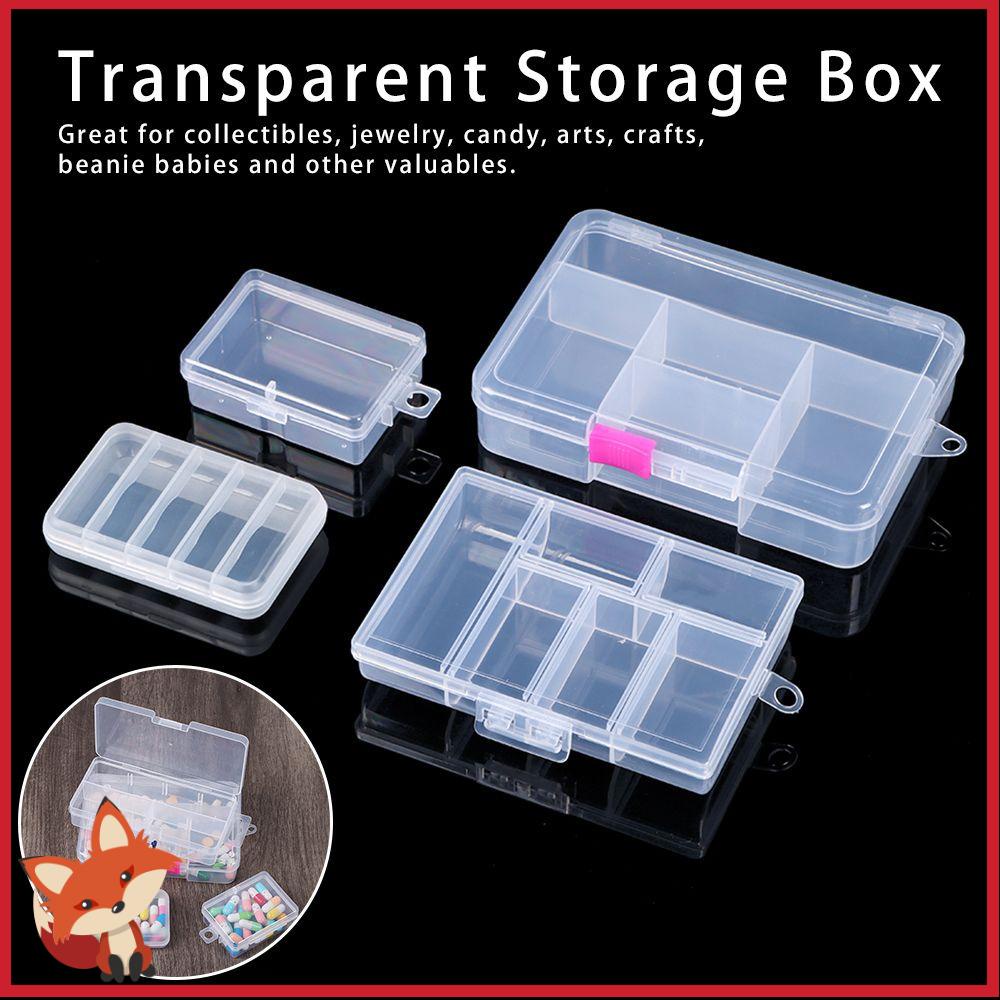 Hộp đựng thuốc hình vuông 12 kiểu bằng nhựa trong suốt